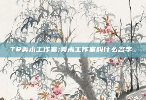TR美术工作室;美术工作室叫什么名字。