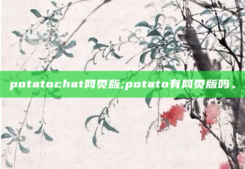 potatochat网页版;potato有网页版吗。